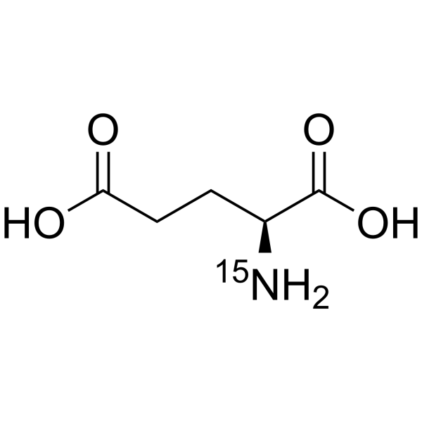L-Glutamic acid-15N (L-glutamic acid 15N) 21160-87-2